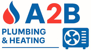 A2B Heating and Plumbing Logo