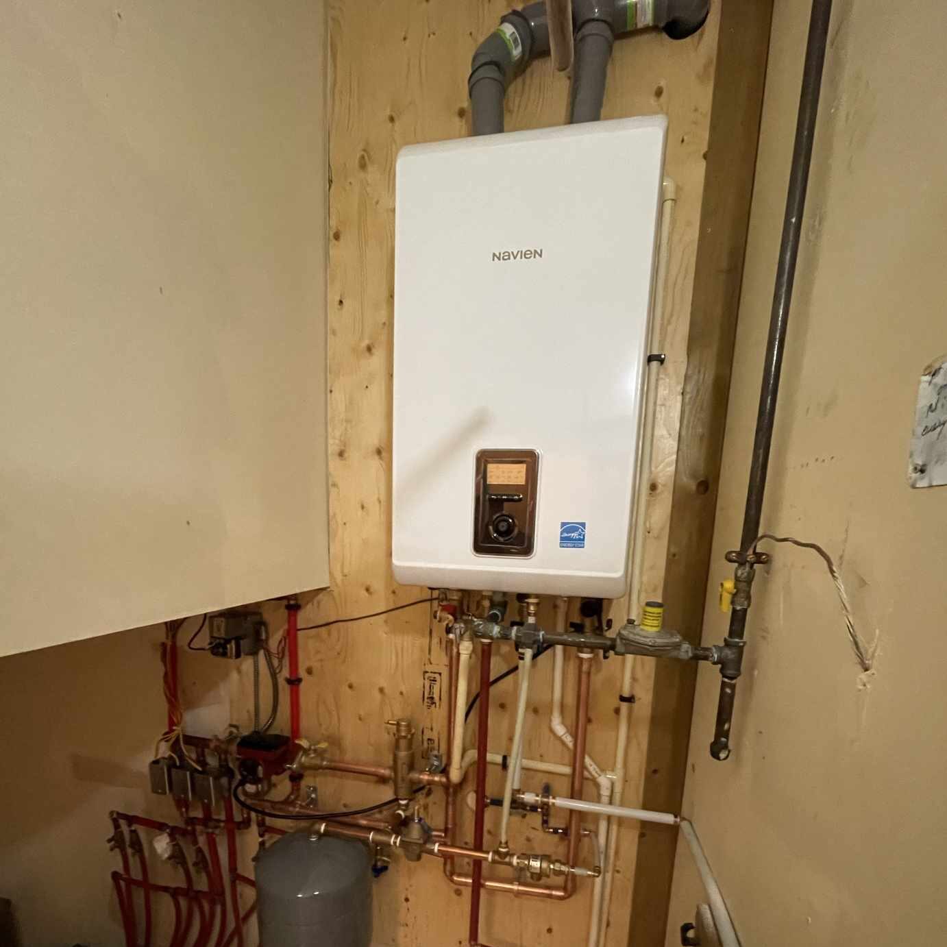 gas boiler installation